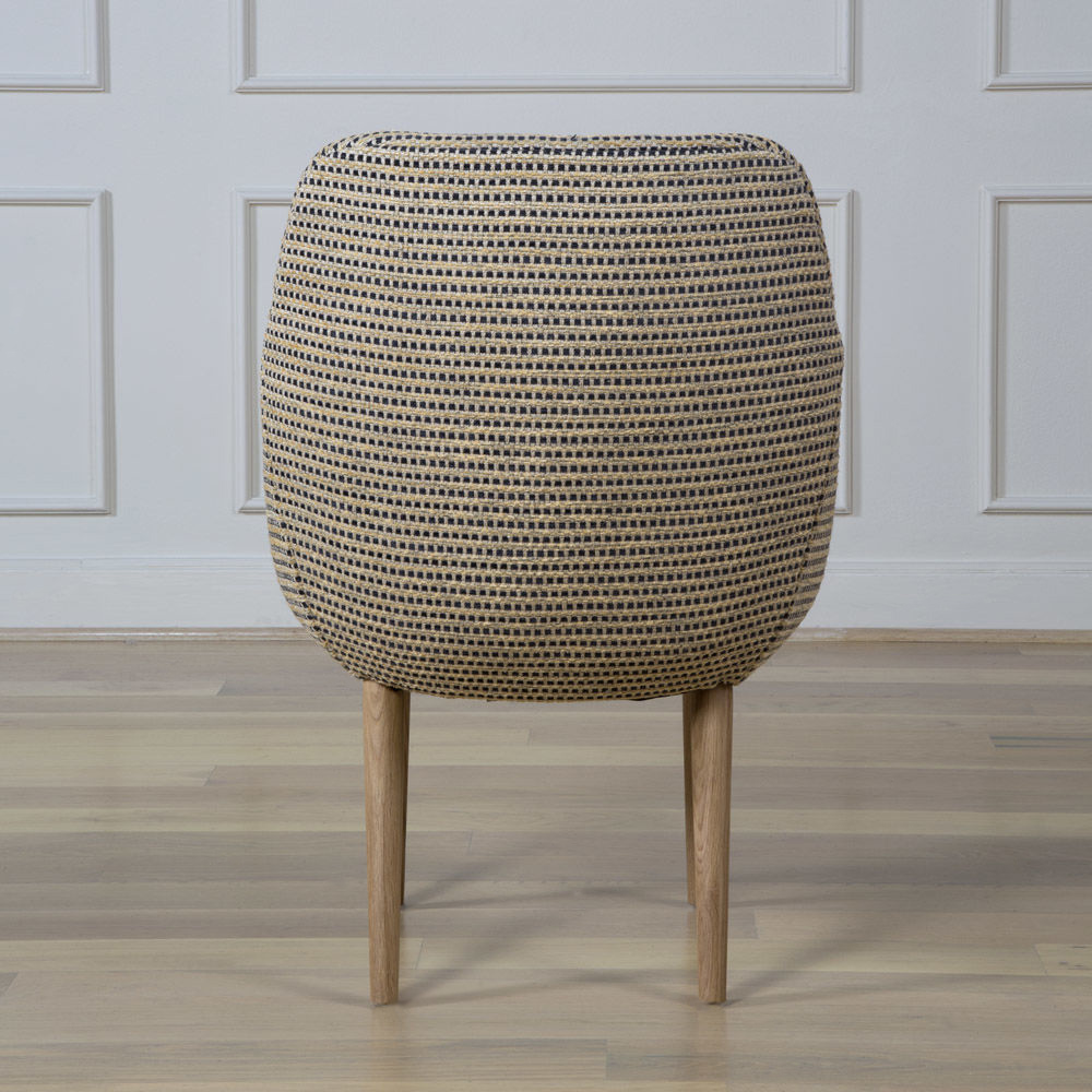 SONARA SIDE CHAIR - NAT OAK w/ MARTEL HAY